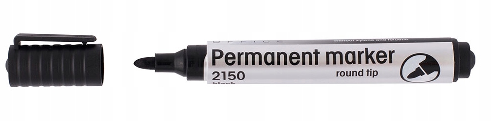 

Marker permanentny D.rect 2150 okrągły czarny