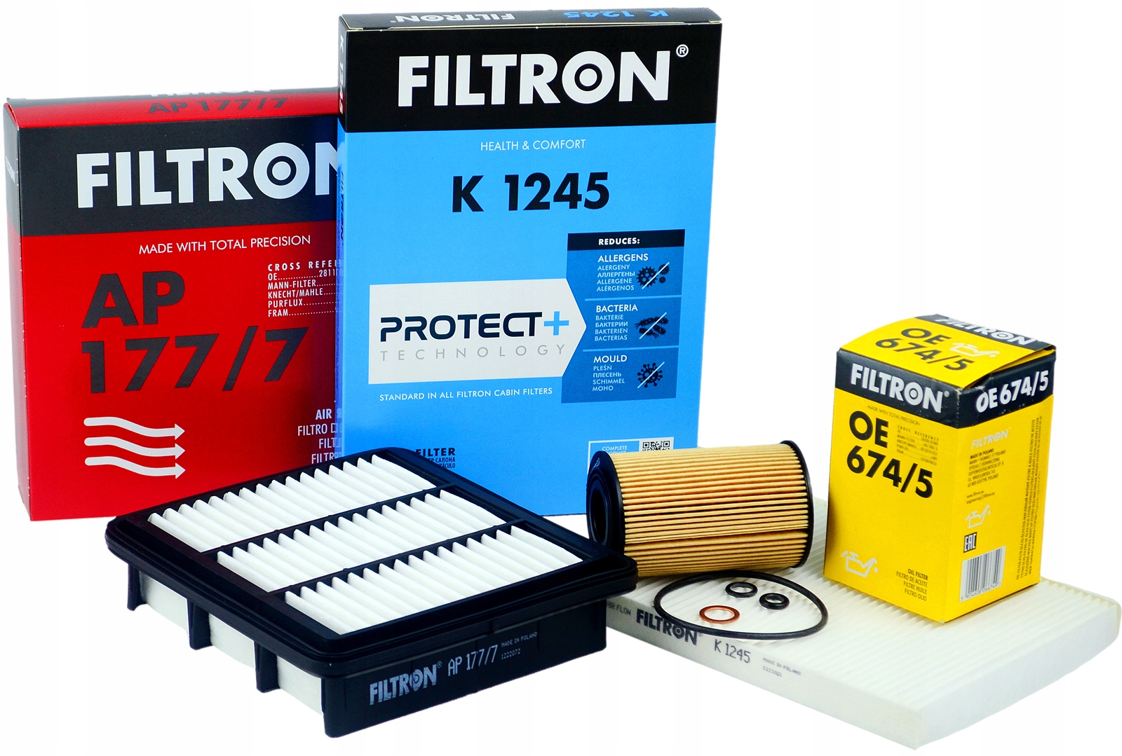 FILTR OLEJU NORAUTO 1154 (OE 674/5) + 2 inne produkty
