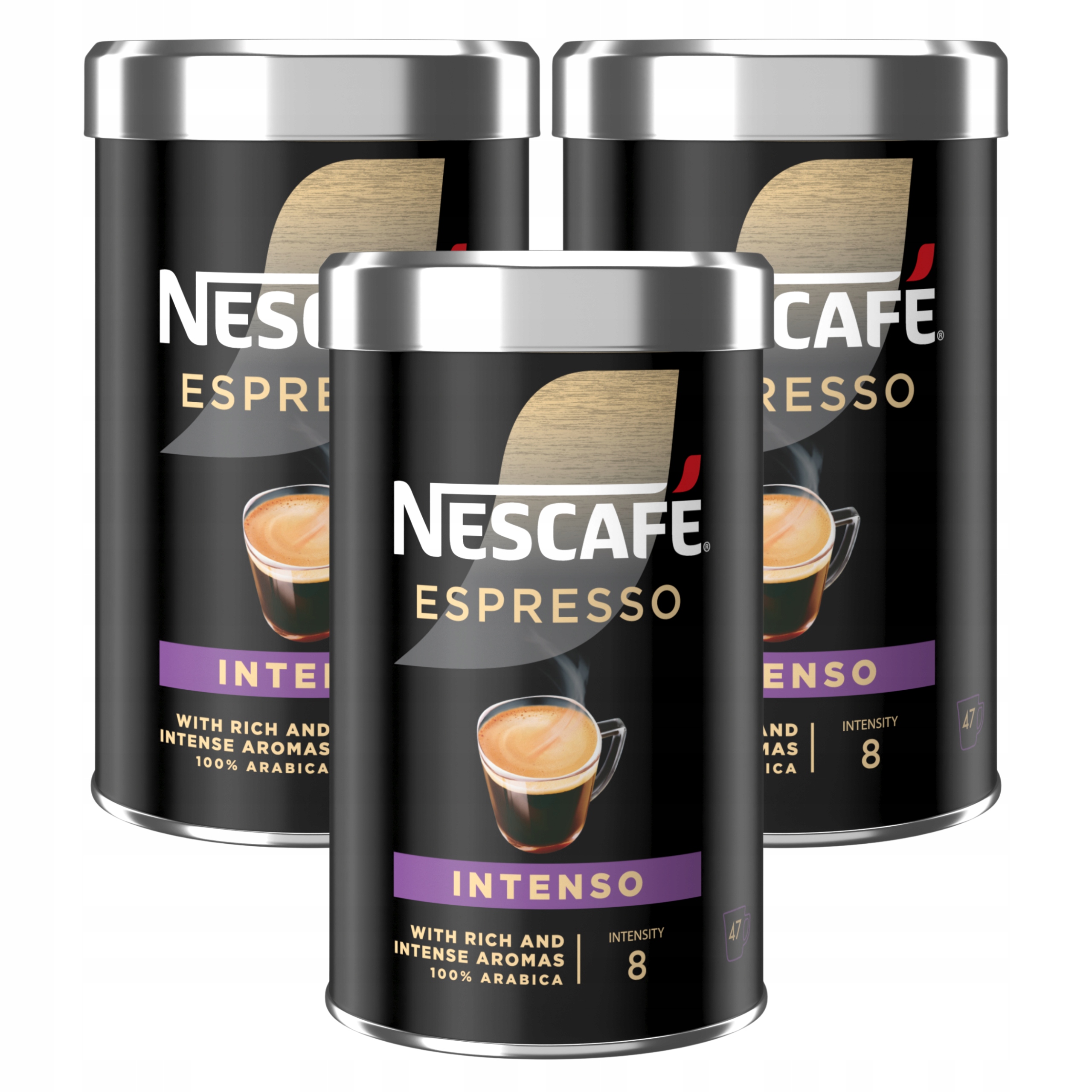 Kawa rozpuszczalna Nescafe Espresso Intenso 3x 95g