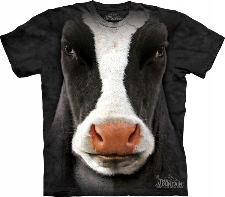Black Cow Face The Mountain 2XL