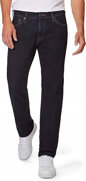 Mavi Pánské Džíny Jednoduché Tmavě Modré S Oděrkami 32/38 6FA