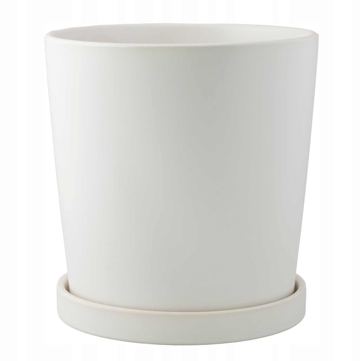 

Donica Istad XL z podstawką Biała śr. 19cm