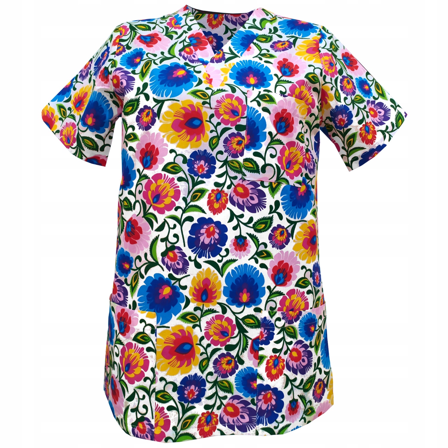 

Bluza medyczna damska fartuch kolorowy 4XL