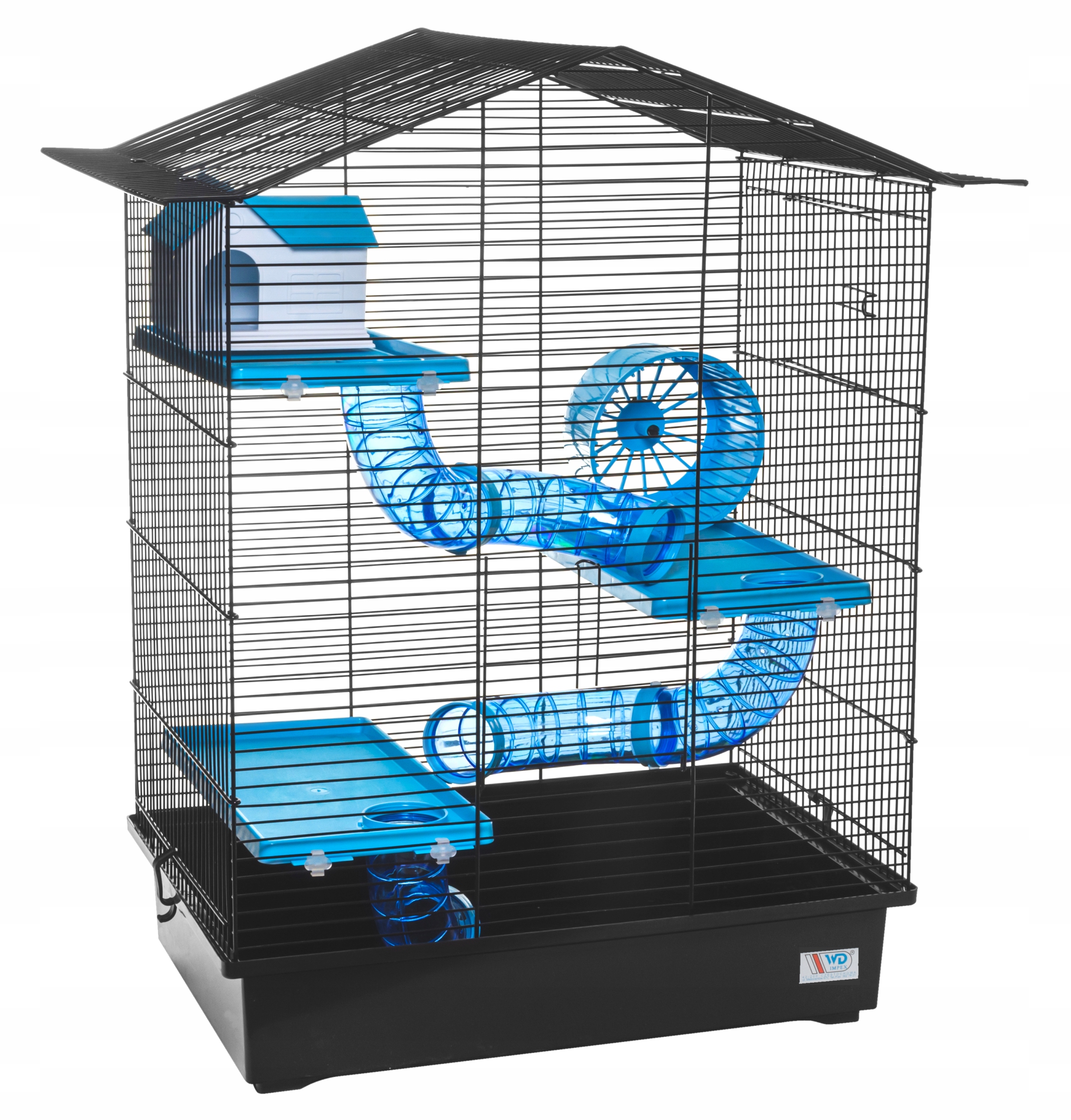 Levně Klec CH3 pro malé hlodavce Wd-impex 68 x 58 x 40,5 cm