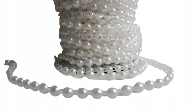 Poloperličky z metra bílé op.17m