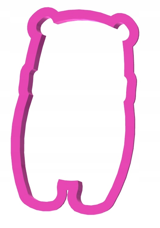 

Stojący Miś W Świątecznym Szaliku 12 cm misio