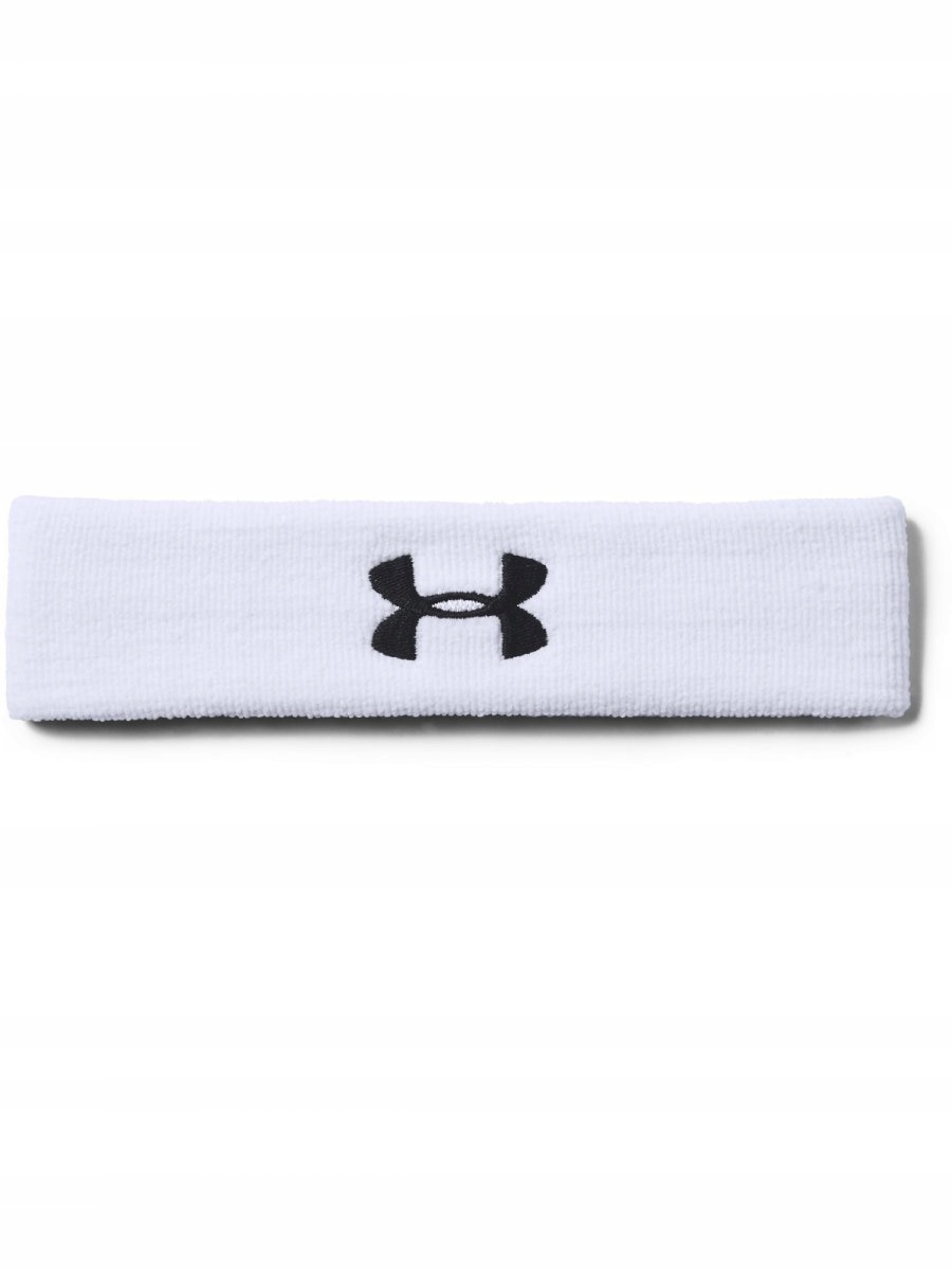 Męska opaska treningowa na głowę Under Armour Performance biała