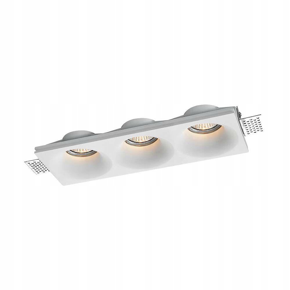 V-tac Sádrové svítidlo 3xGU10 stropní bílé 280x100 VT-11023