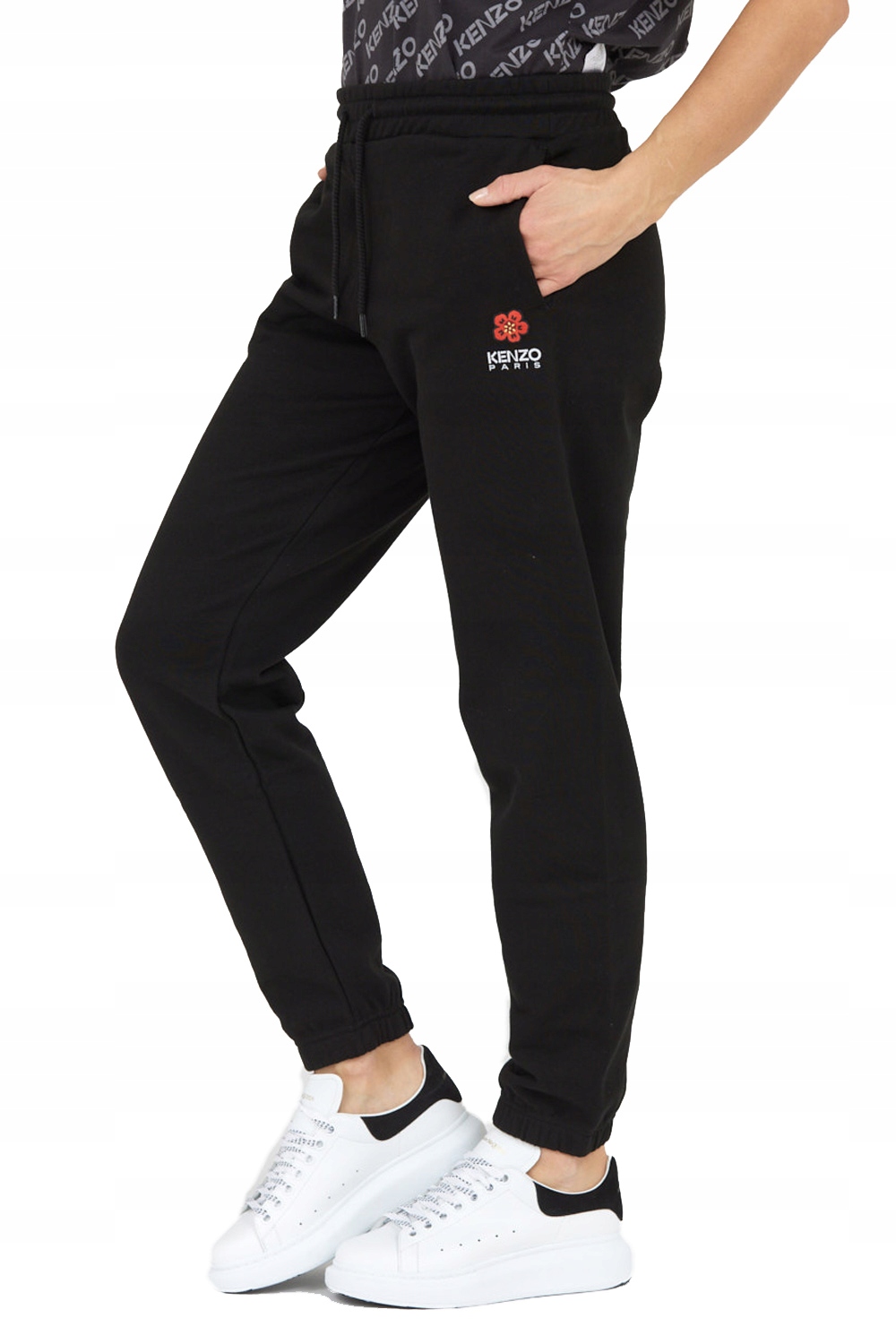 Kenzo Černé tepláky Boke Flower, velikost L