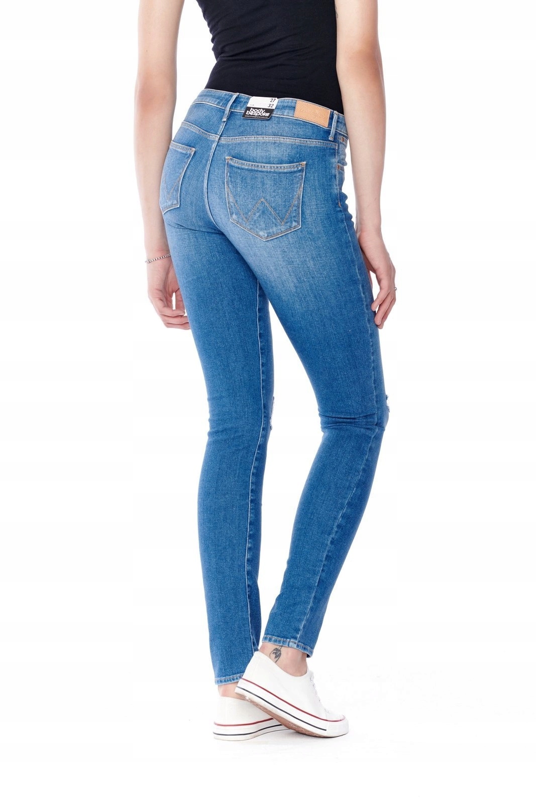 Dámské slim kalhoty Wrangler Slim Soft Worn W28LGR12P 31/34