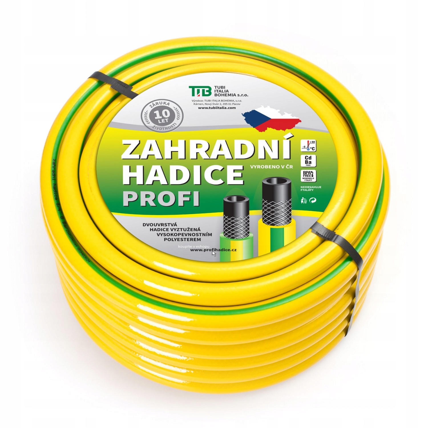 Zahradní hadice Astra Yellow Profi 3/4" 20m