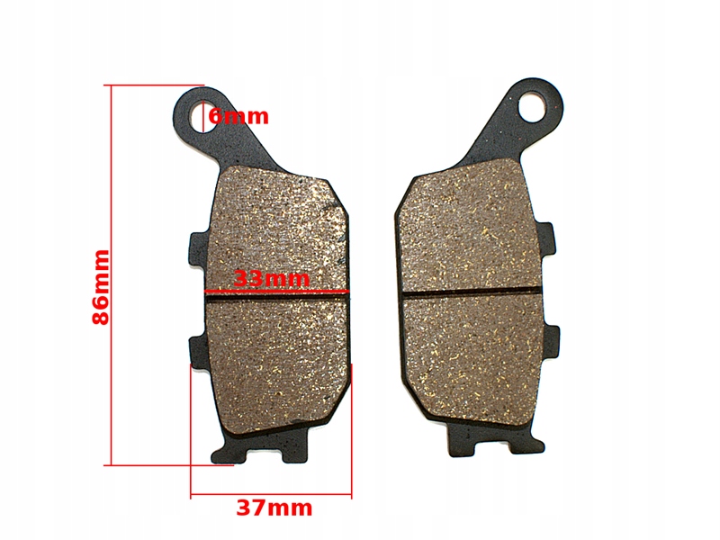 Klocki Hamulca HONDACB400/VRX400/CBF500/CBF 600