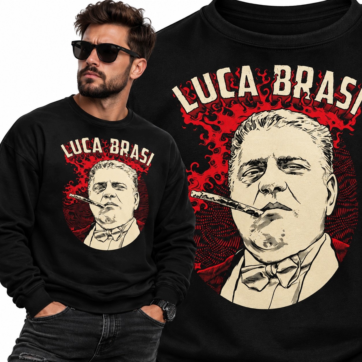Pánská mikina Luca Brasi 2 vel. M