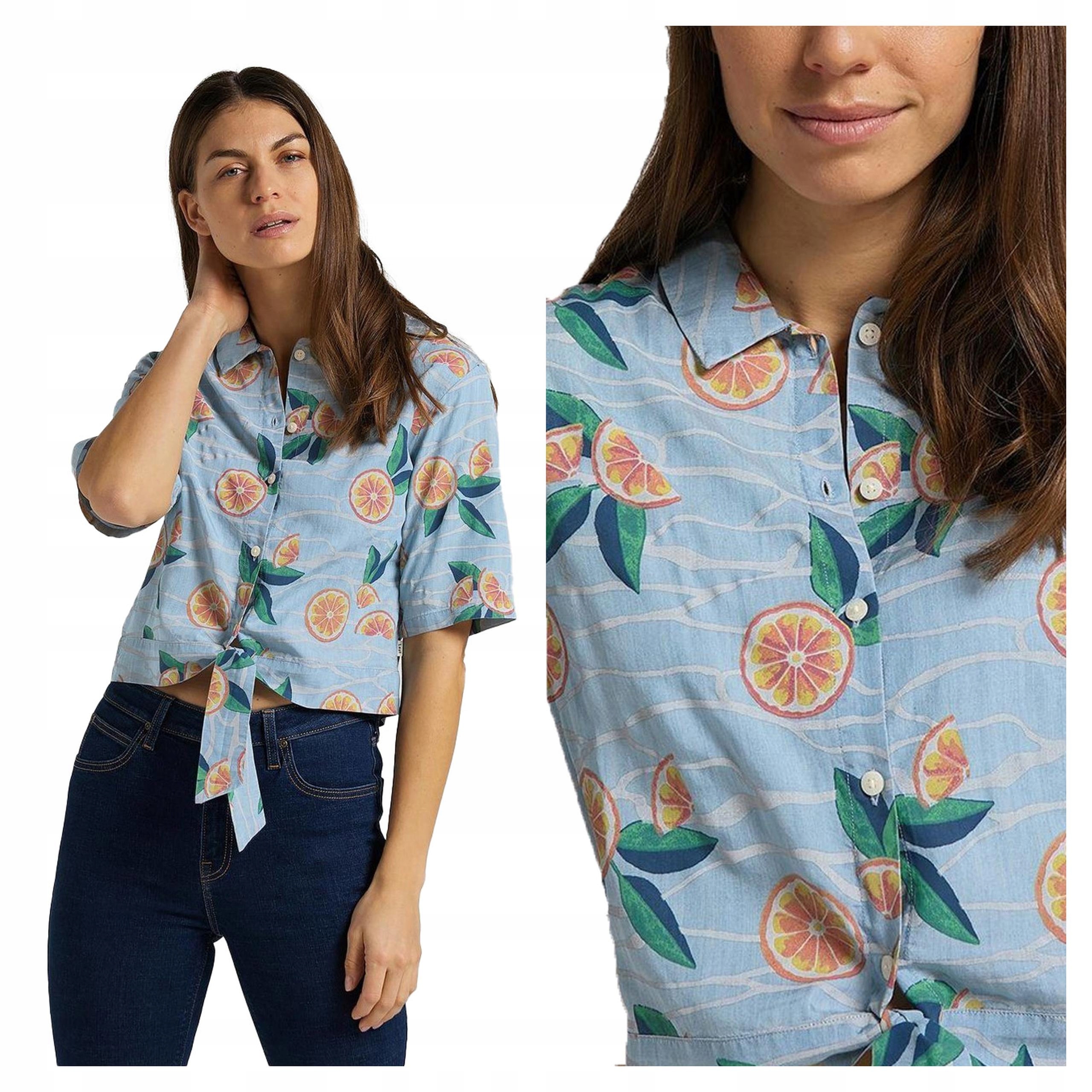 Dámská košile Lee Knotted Resort Shirt S