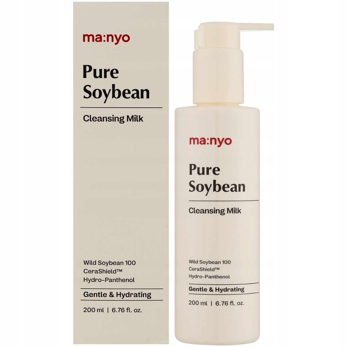 ma:nyo Pure Soybean Cleansing Milk 200 Ml čisticí mléko na obličej