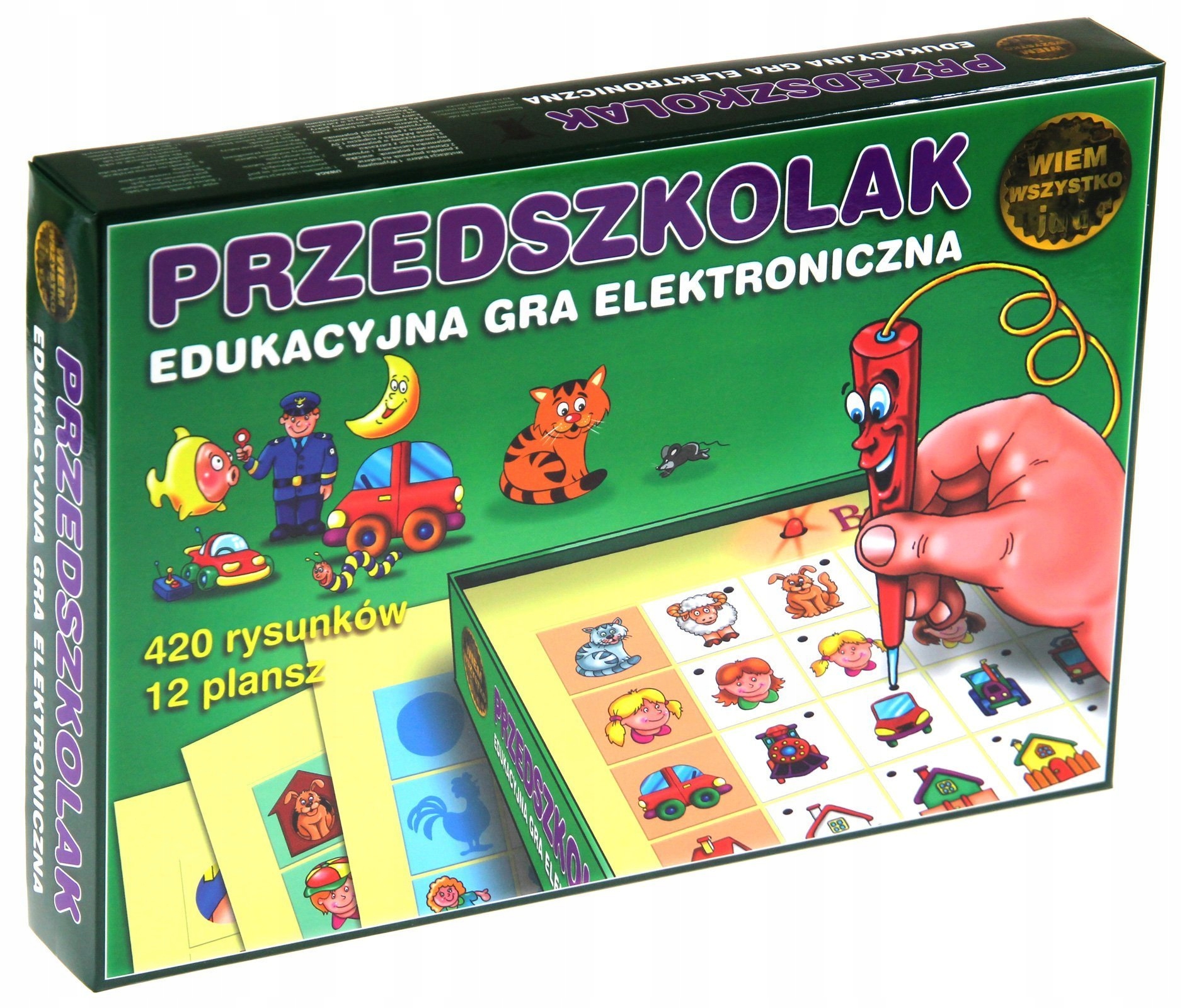 

Gra Elektroniczna Przedszkolak Wiem Wszystko mózg