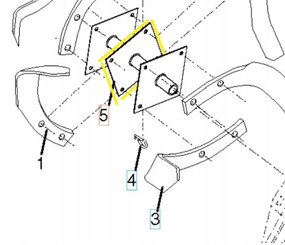 Sestava náboje Crt 170S Husqvarna 581853001