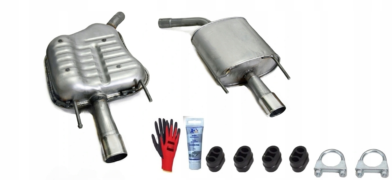 Opel Vectra C 2.0 3.2 Koncový tlumič levý pravý bonus