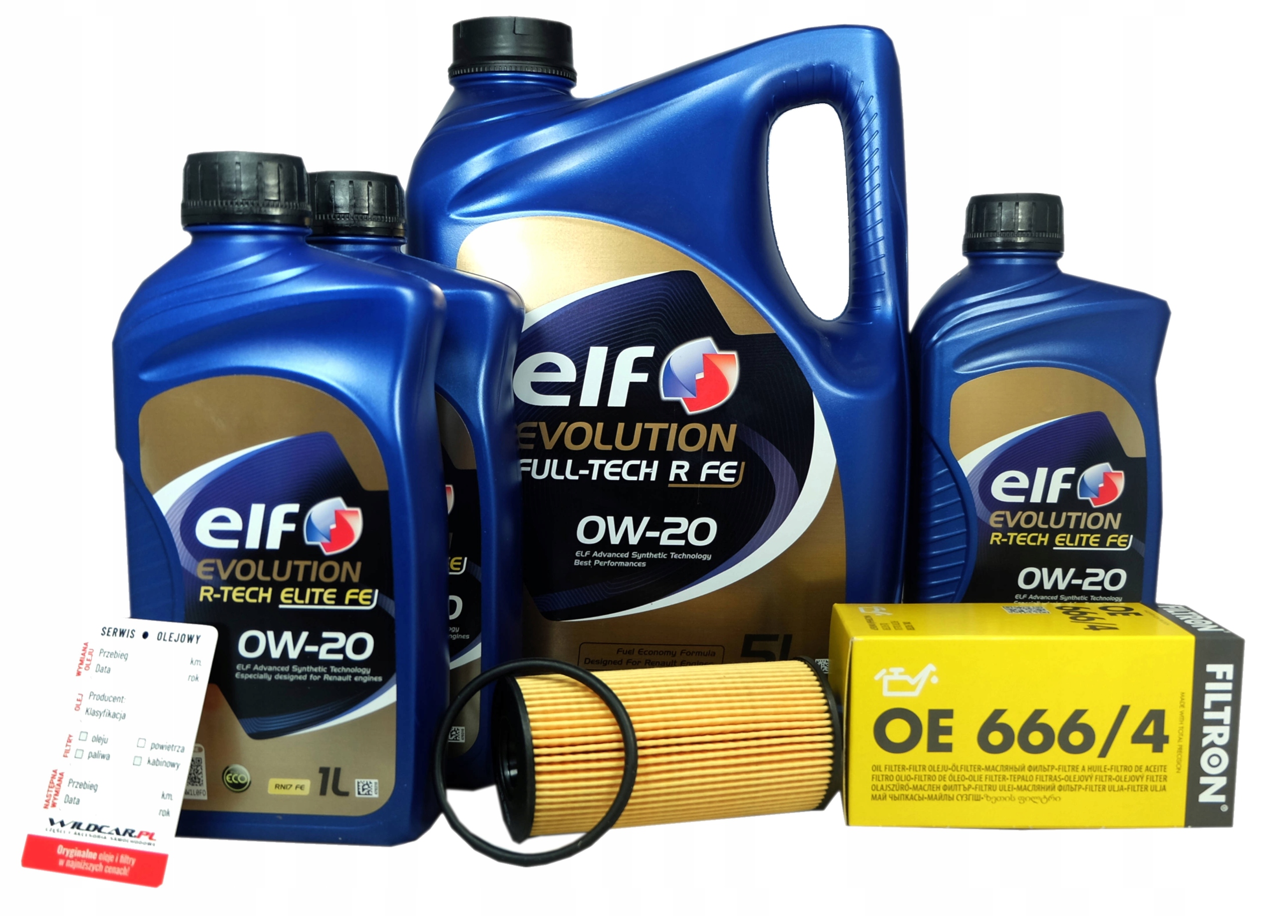 Olejový filter Oe 666/4 Olej Elf 0v20 Nissan NV300 Primastar 2.0 dCi 2019-