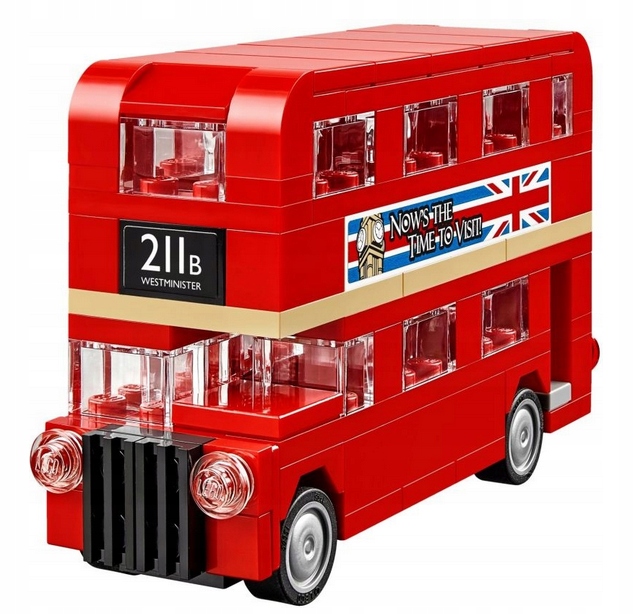LEGO 40220 CREATOR - LONDYŃSKI AUTOBUS - LONDON BUS Wiek dziecka 7 lat +