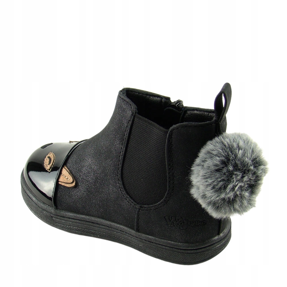 Botki dziewczęce Wojtyłko 24106 ocieplane 25 Kod producenta 1Z24106C