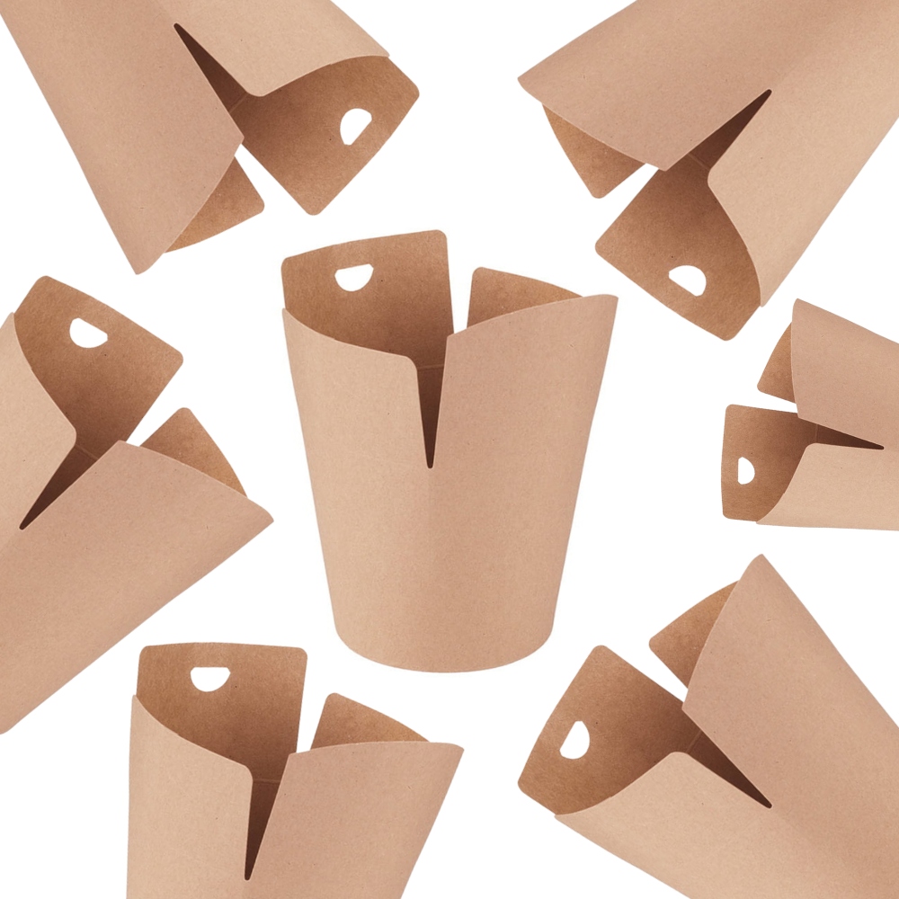 Pudełka kebab box kraft 500 ml 50 szt. Kod producenta 5905741129636