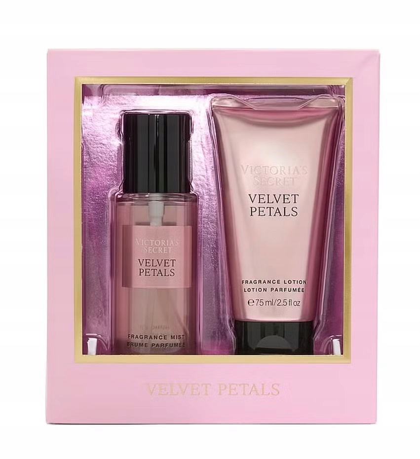 Zestaw Victoria’s Secret mgiełka balsam 75 ml Velvet Petals