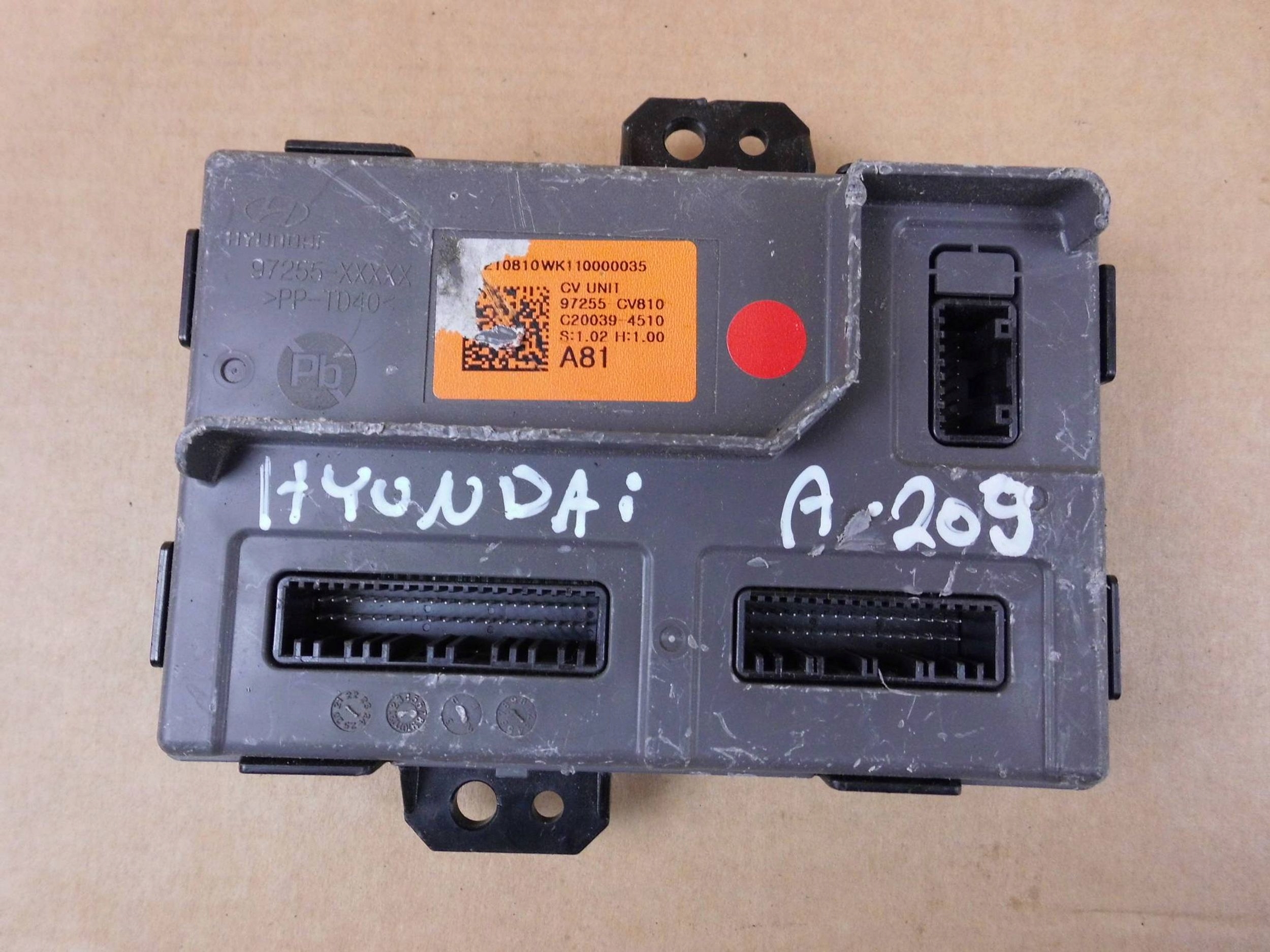 KIA EV6 2021+ module computer control unit of the air conditioning 97255-CV810
