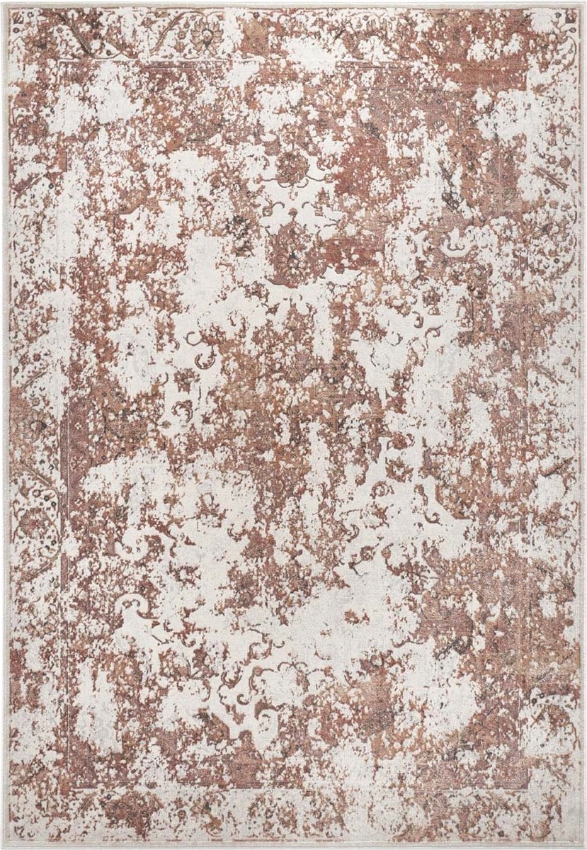 Moderný vlnený koberec, 3D, lisovaný, 80 x 125 cm