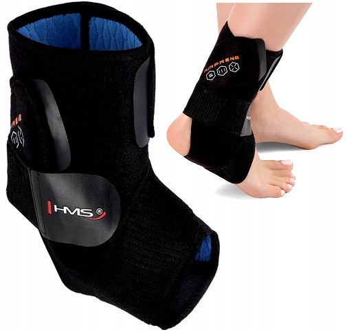 Stabilizator Kostki i Stopy Orteza Stawu Skokowego Opaska na Kostkę Hms