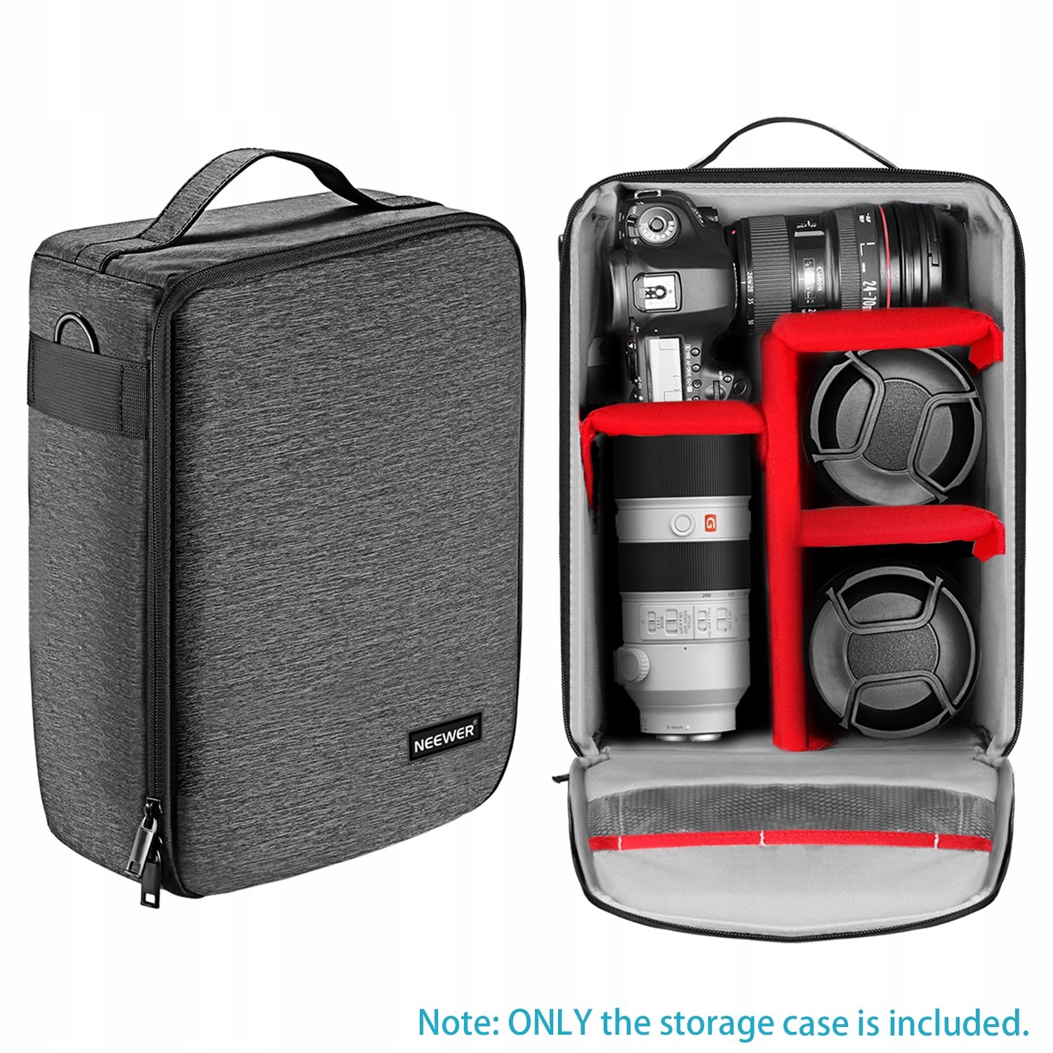 NEEWER NW140S Wodoodporna Torba Na Obiektyw I Aparat DSLR — miniatura 4