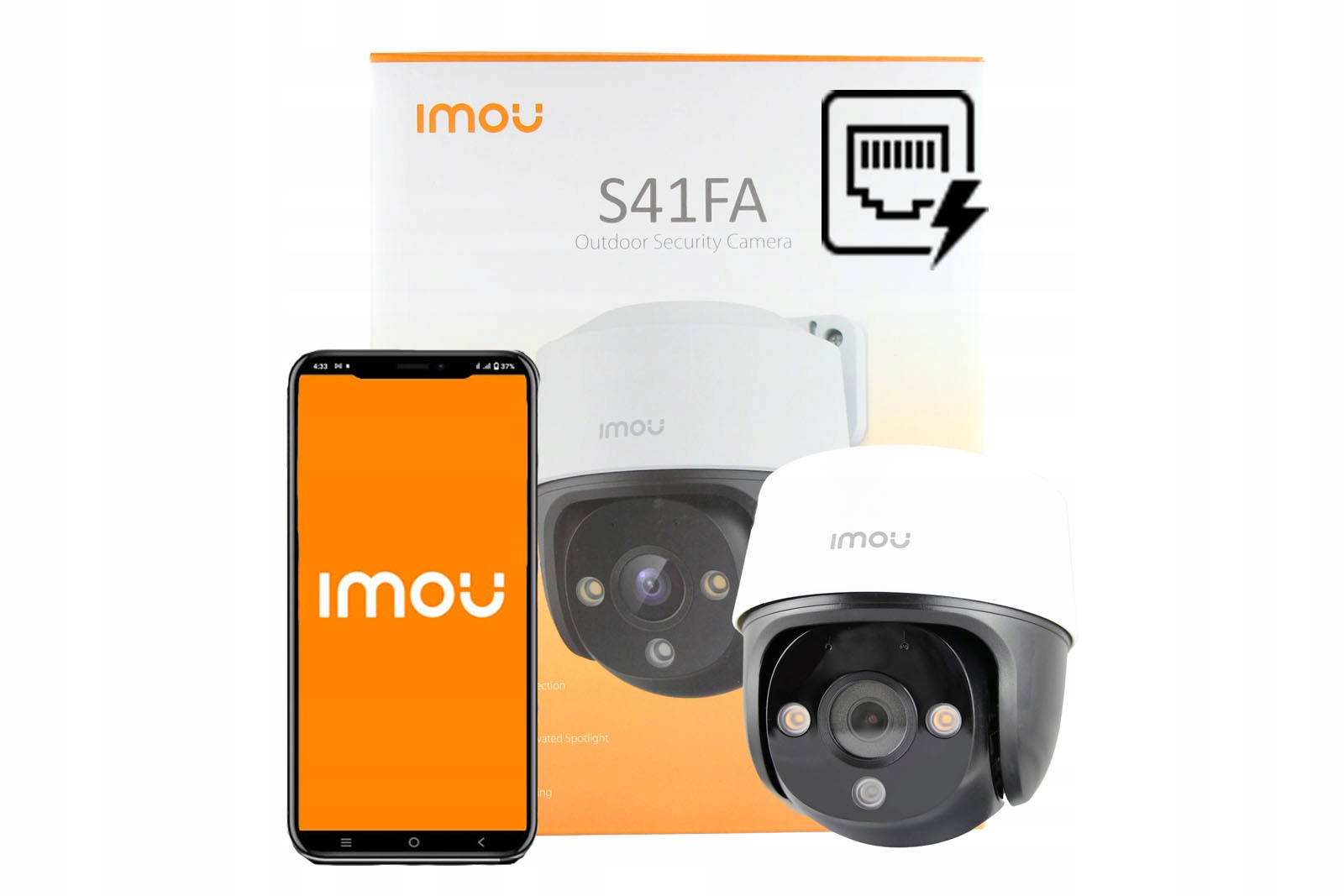 

Kamera Ip Imou Cruiser IPC-S41FAP Poe 4MPx ZOOMx16