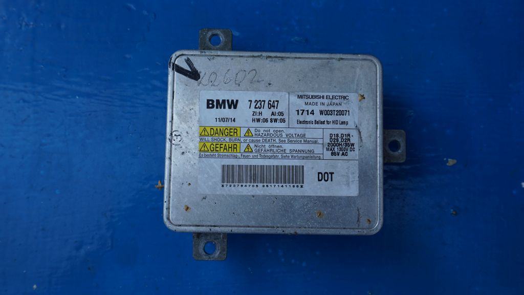 BMW 1 3 5 F20 E90 E60 F10 control unit module lights XENON