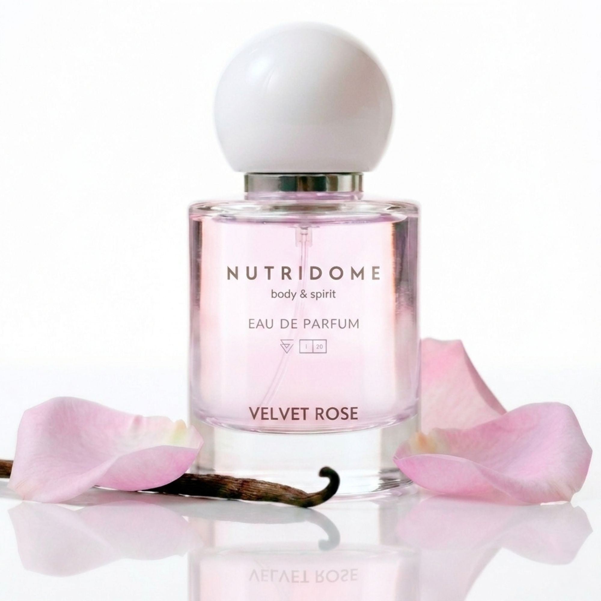 Parfémovaná voda Dámské Parfémy Velvet Rose Nutridome – trvalá růžová vůně