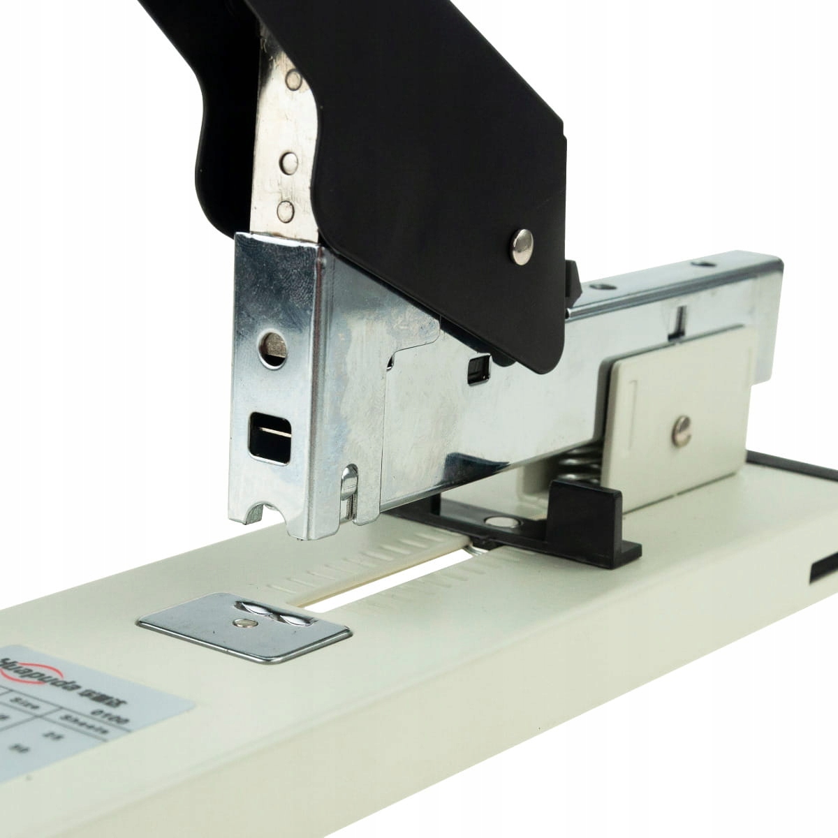 DUŻY ZSZYWACZ BIUROWY 100 KARTEK SOLIDNY METAL EAN (GTIN) 5901785364552