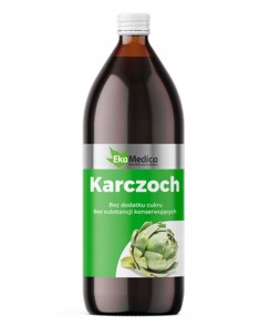 

EkaMedica Naturalny Sok z karczocha 1l Bez cukru
