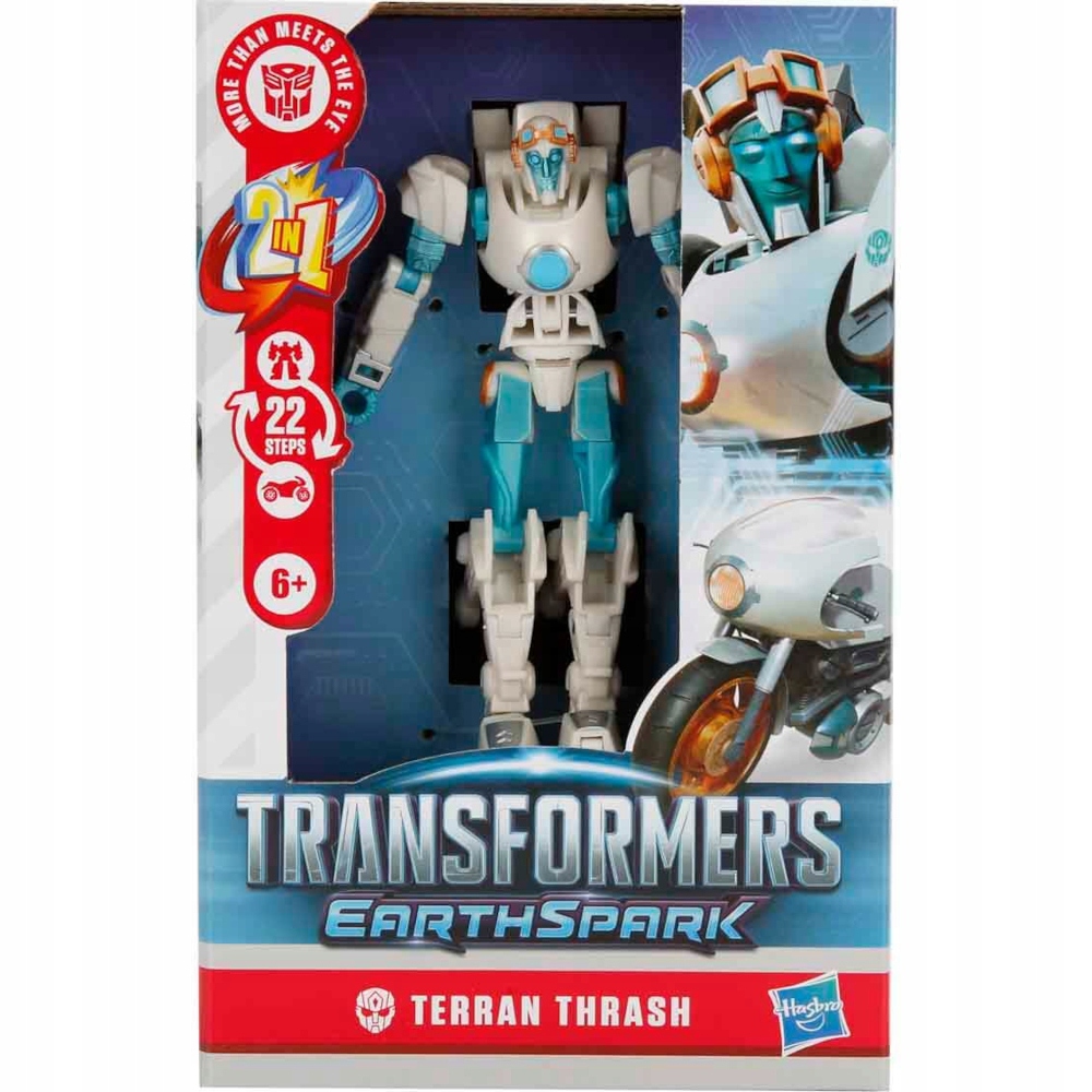 Transformers Earthspark Iskra Ziemi Deluxe Class 2IN1 Terran Thrash