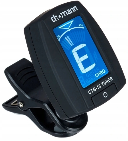 CTG-10 Tuner do ukulele Thomann + kostki filcowe 5 szt. Segovia Marka Thomann