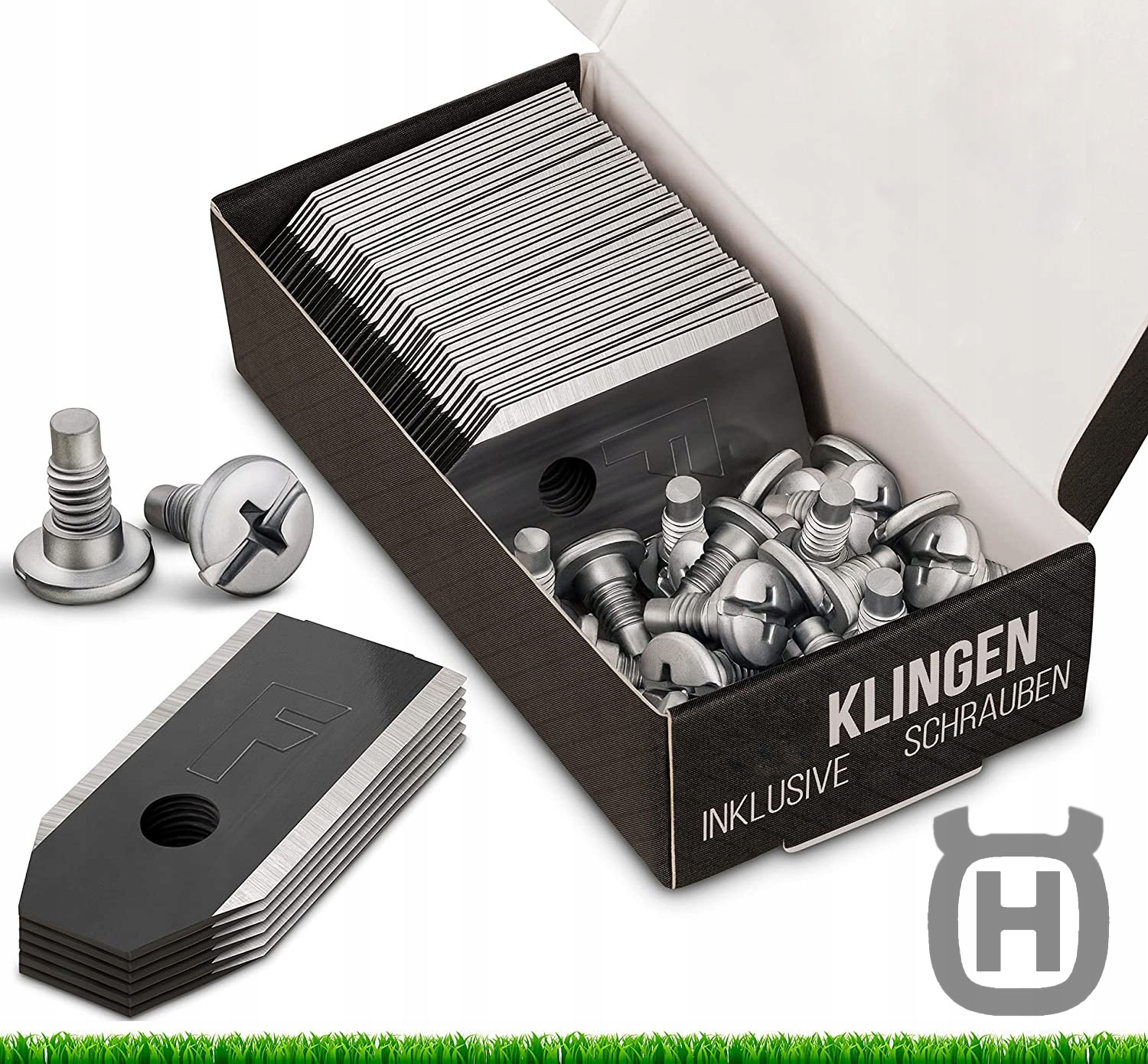 Nože Pro Husqvarna Automower Gardena Robotickou Sekačku Automower Black 6 ks