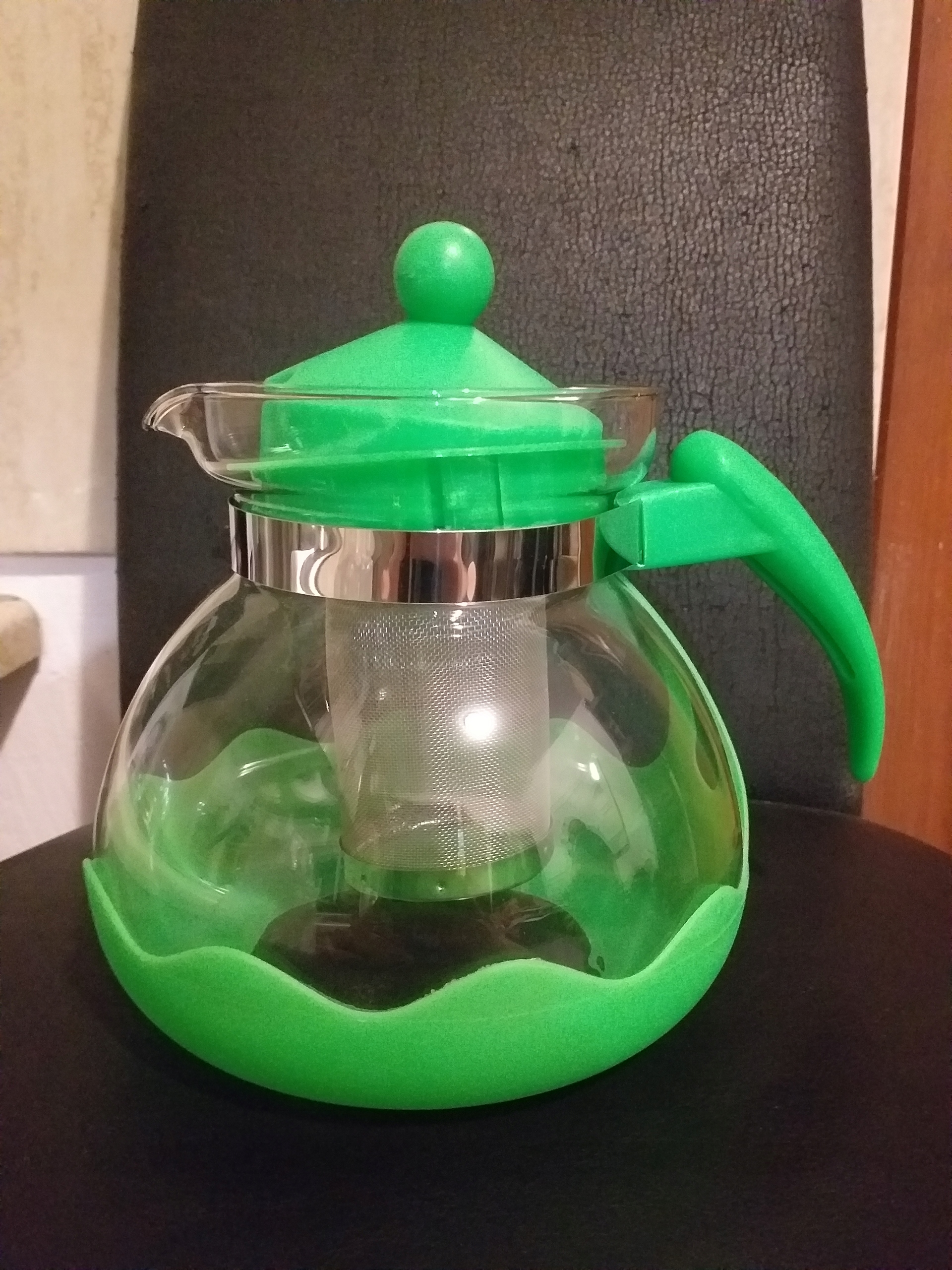 dzbanek żaroodporny z zaparzaczem 1,5l COOK LINE — 2