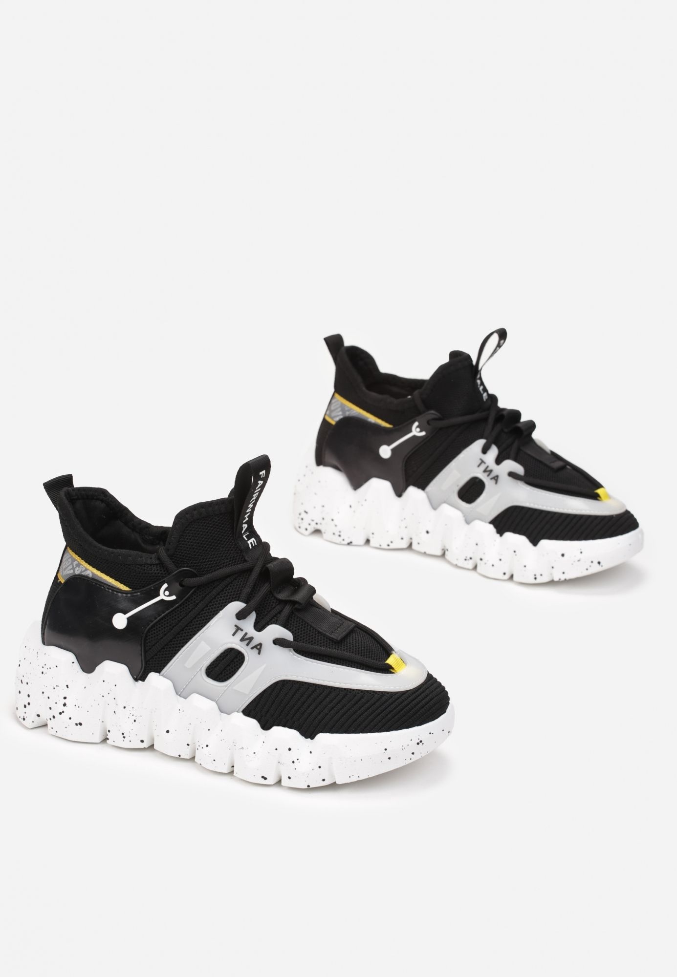 

Renee Czarne Sneakersy damskie 40