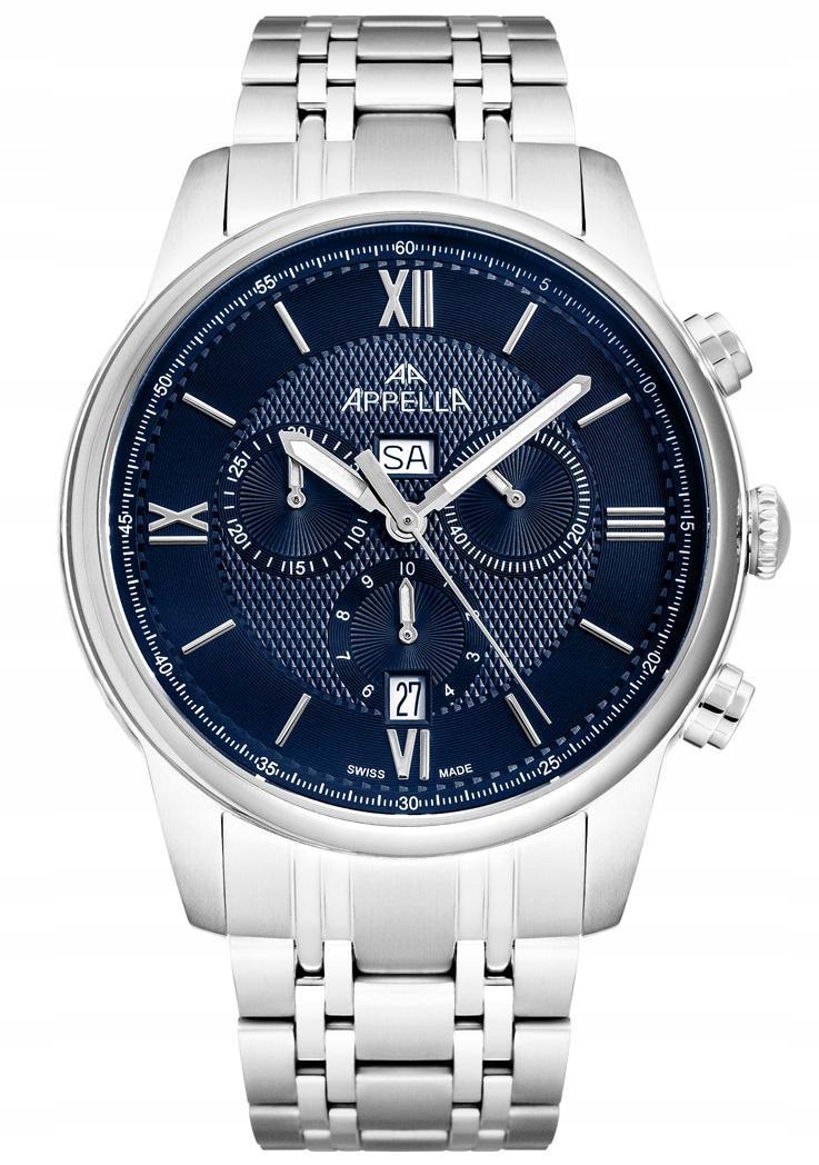 Nové Originální Pánské hodinky Appella L70006.5165CH Chronograf, datum