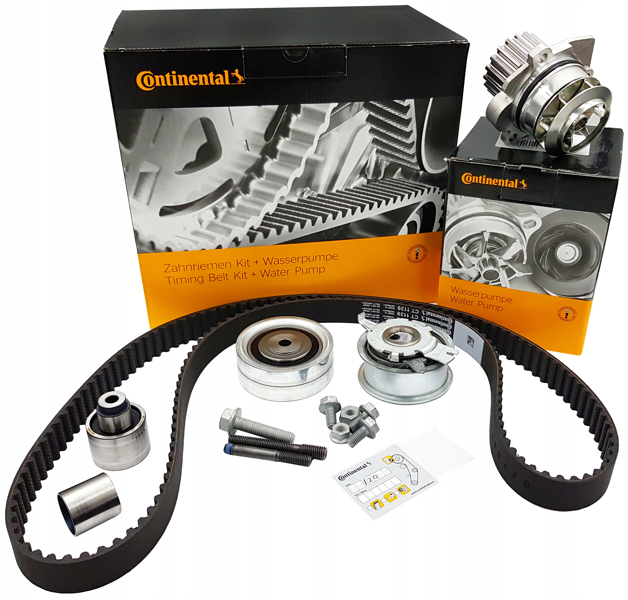 CT1139WP6 - Розподільний вал + водяний насос VW TRANSPORTER T5 T6 2.0 TDI