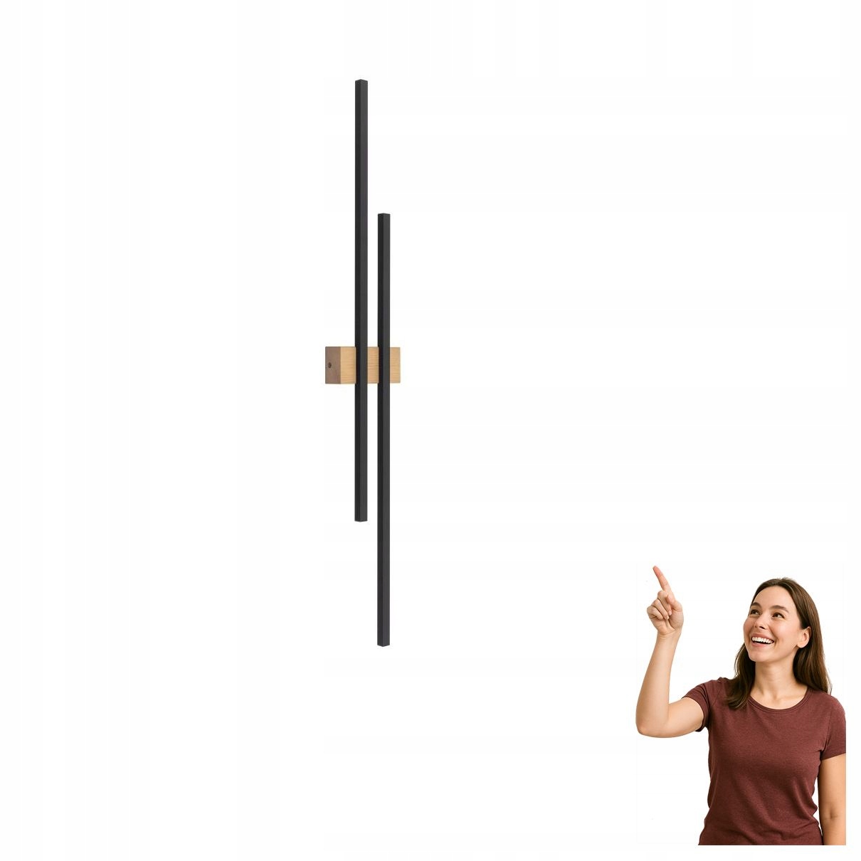 Led nástenná lampa 45W Flash Wood 6416 Tk Lighting