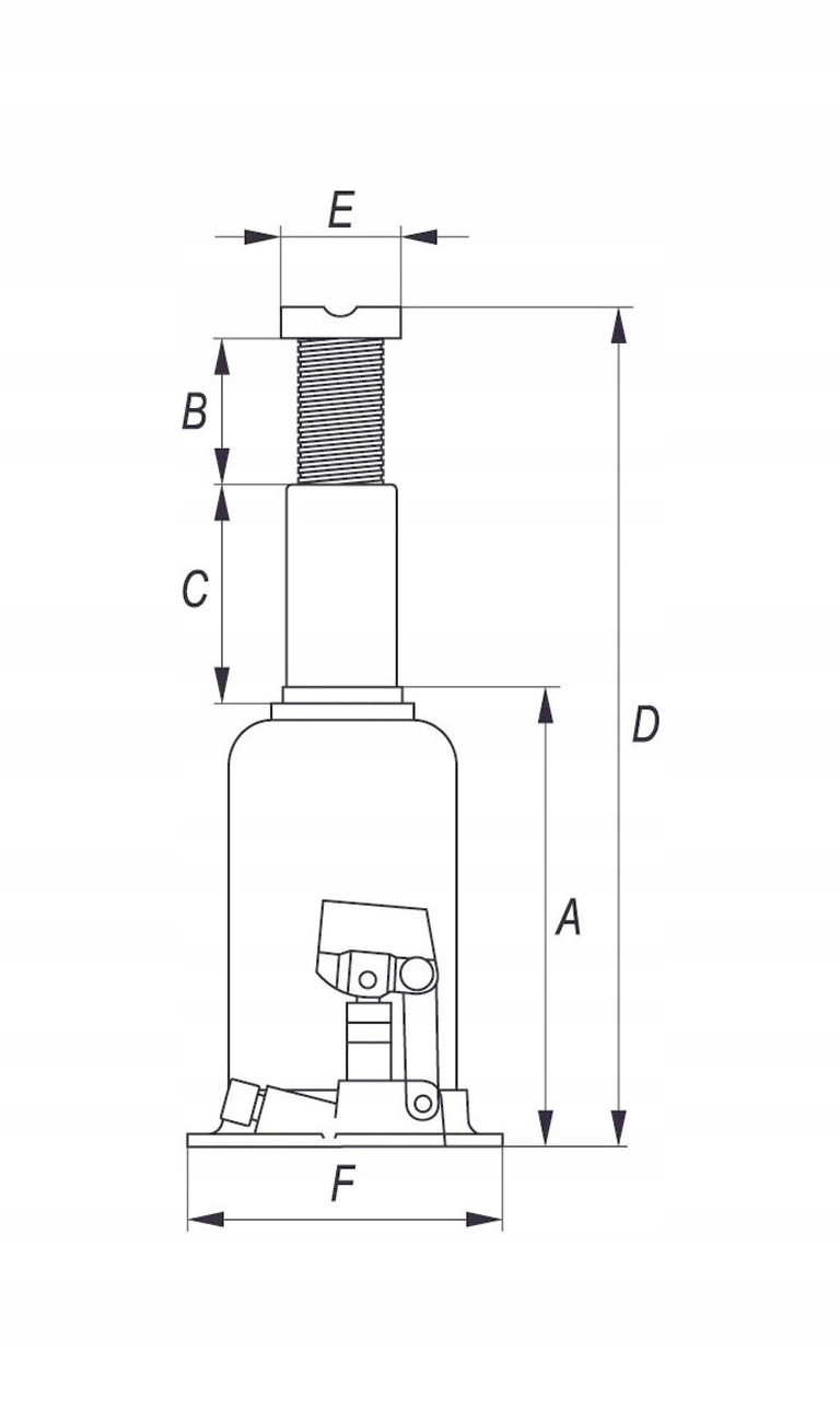 ГИДРАВЛИЧЕСКИЙ ПОДЪЕМНИК 5Т