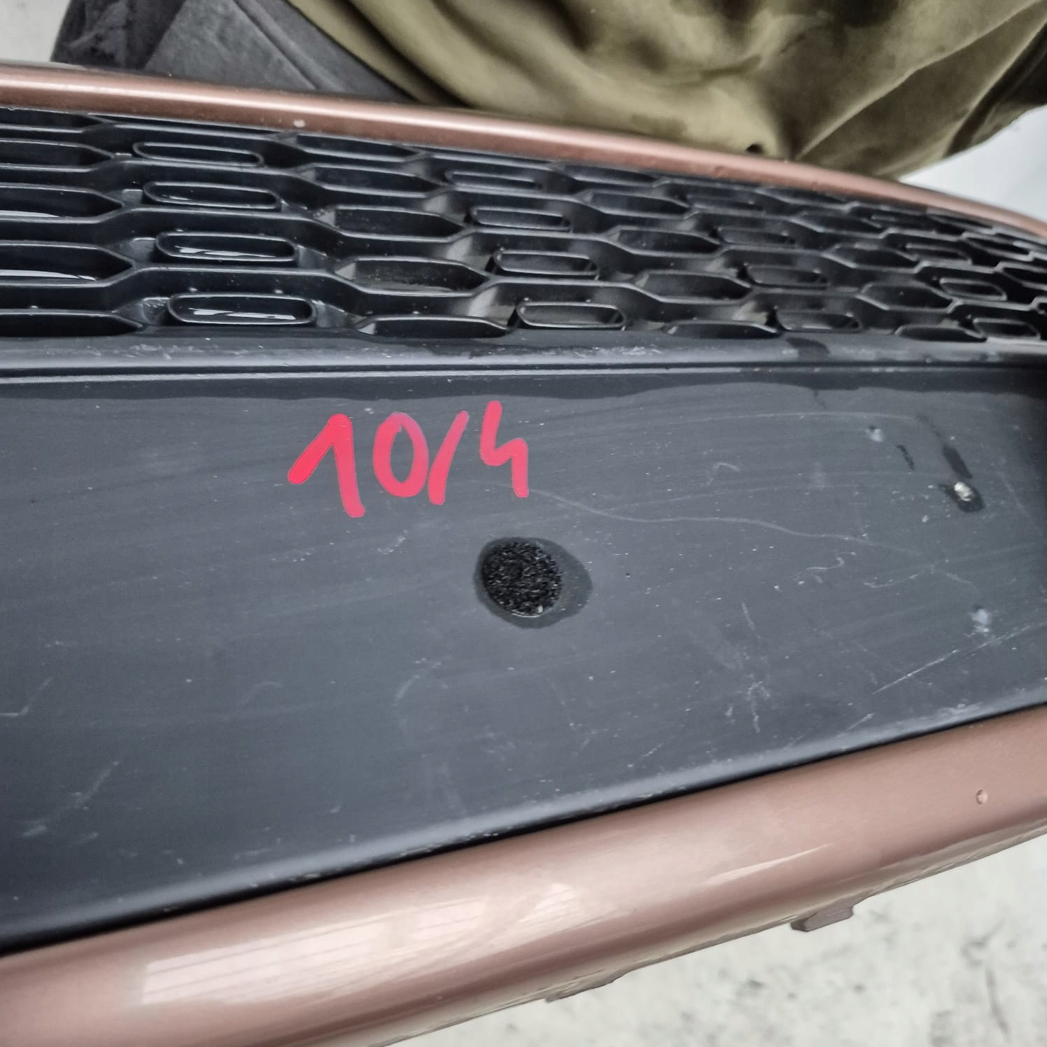 PEUGEOT 107 LIFT 12-14 bumper front front