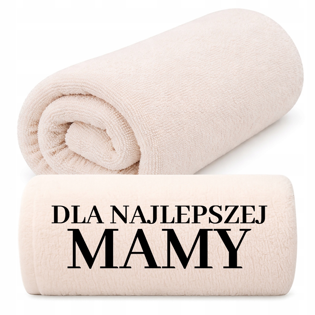 Osuška 50X100 CM Darček Pre Mamu Deň Matiek Výšivka Najlepšia Mama