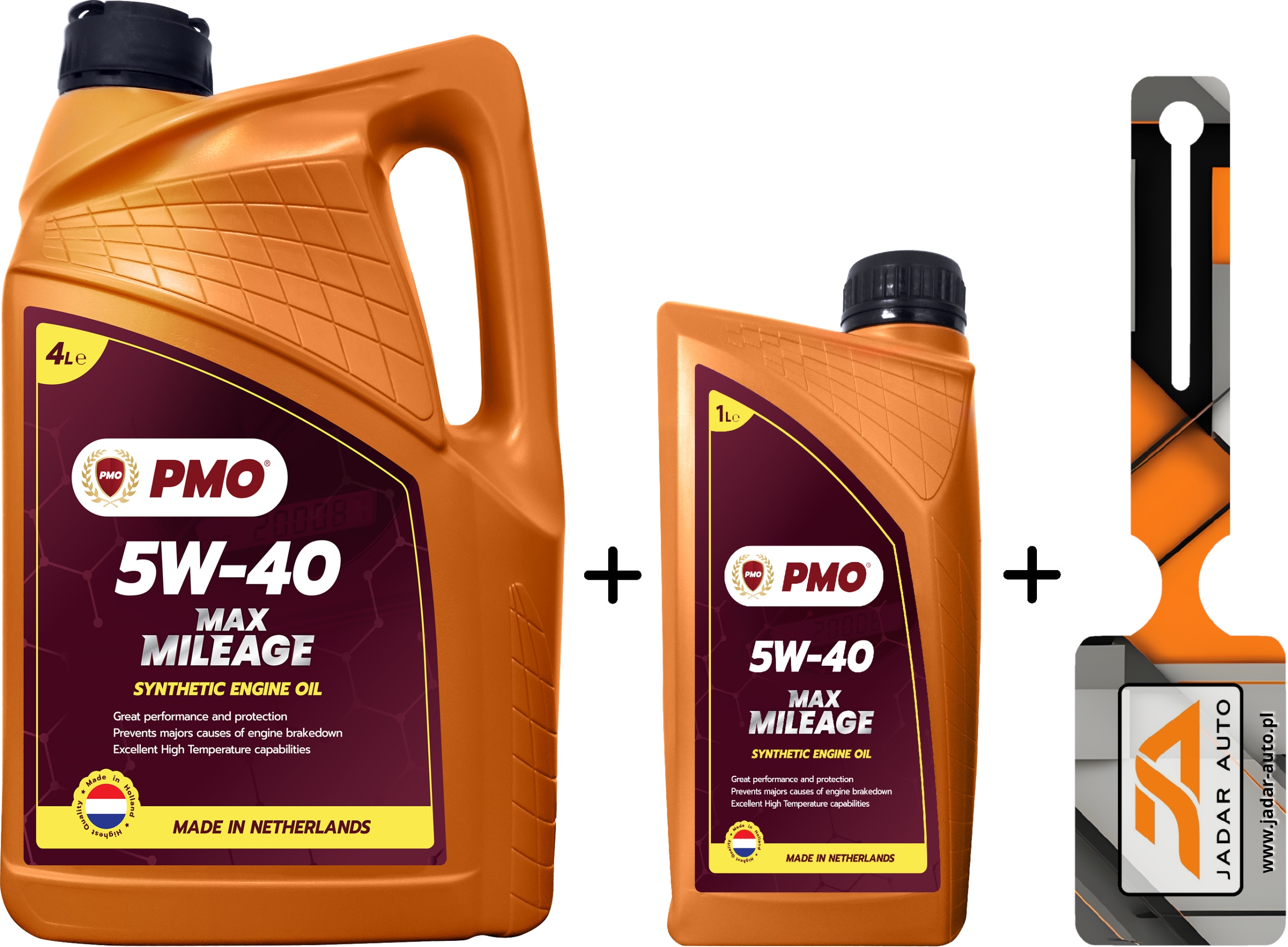Olej Pmo 5W40 (4+1) 5L Max Mileage Zestaw