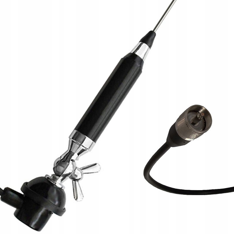 Antena Cb samochodowa montażowa Farun FAR900+ wtyk UC1 90cm zysk: 2.5 dBi