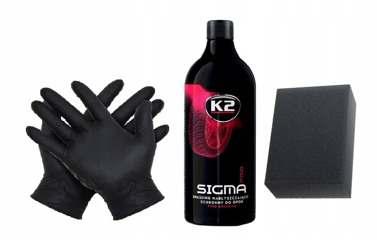 

K2 Sigma Pro Czernidło Do Nabłyszczania Opon 1L